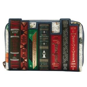 Loungefly Fantastic Beasts Magical Books Zip-Around Wallet Secrets Of Dumbledore
